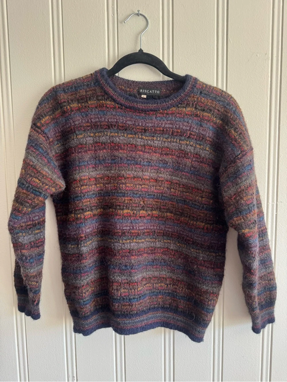 Riscatto Multicolor Striped Wool Sweater